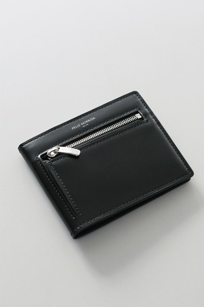 PELLE MORBIDA ペッレモルビダ Barca バルカ カーフレザー シェードラックス コンパクトウォレット PMO-BA729