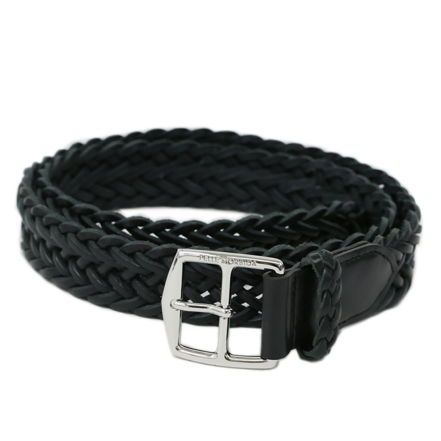 PELLE MORBIDA ペッレモルビダ Barca バルカ カーフレザー レザーメッシュベルト PMO-BAB004