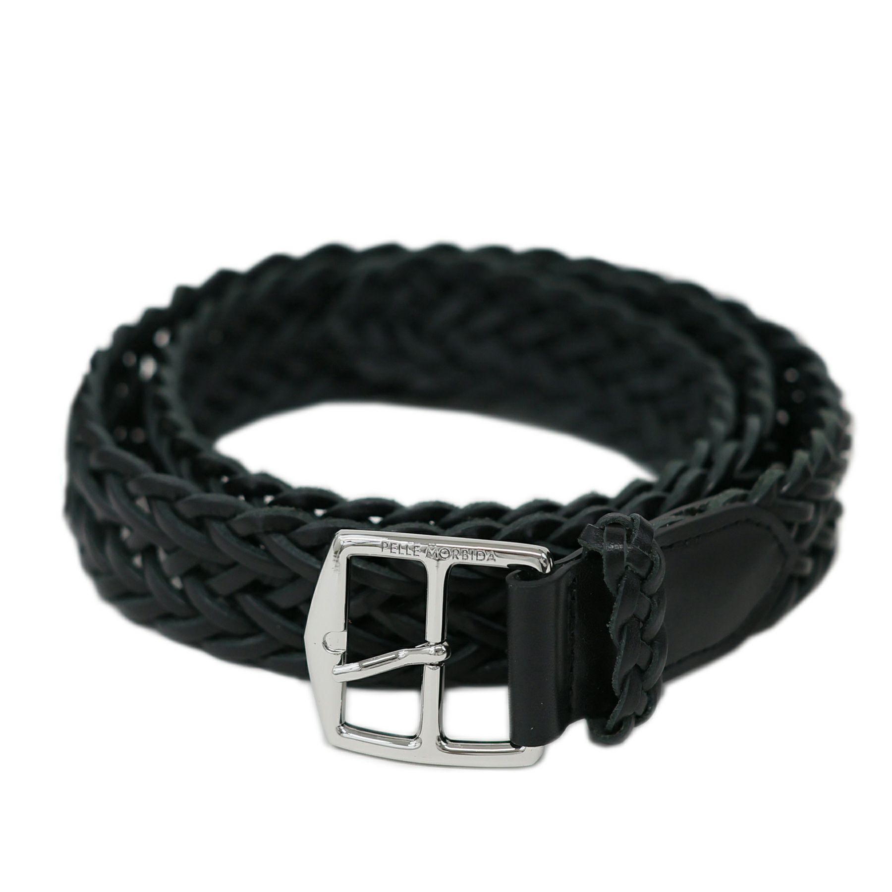 PELLE MORBIDA ペッレモルビダ Barca バルカ カーフレザー レザーメッシュベルト PMO-BAB004