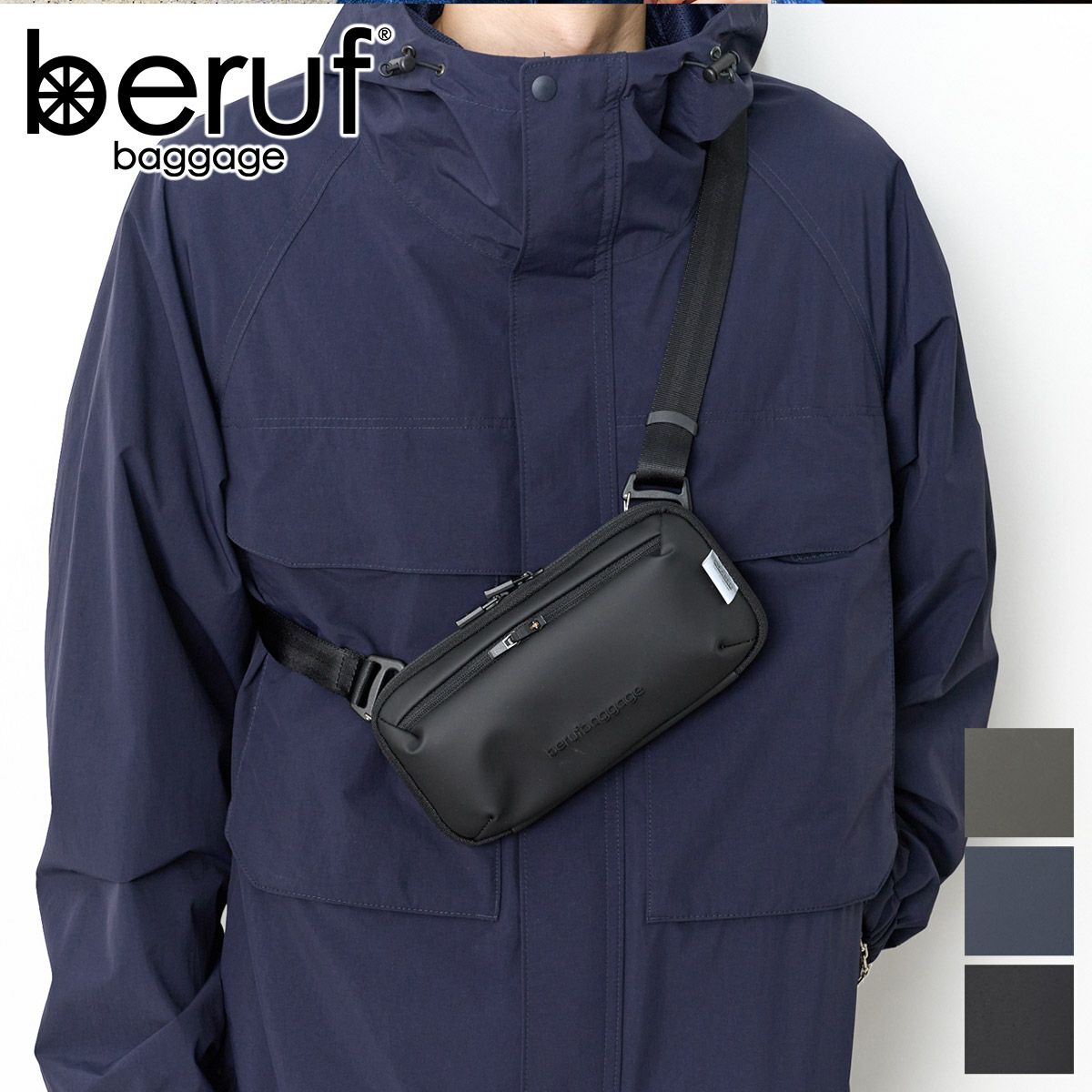 beruf baggage ベルーフ バゲージ URBAN EXPLORER MINI トラベルウォレット brf-GR22-DR