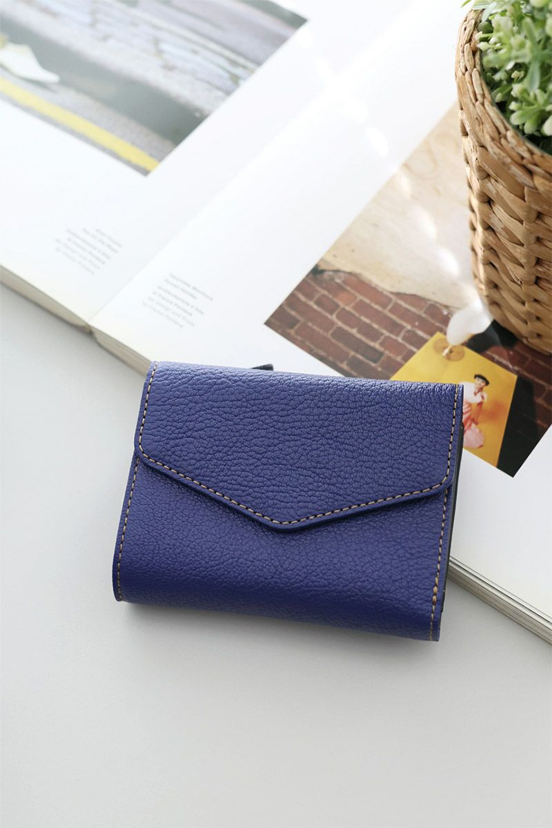 ALBERO アルベロ Capretta カプレッタ 小銭入れ付き二つ折り財布 8601