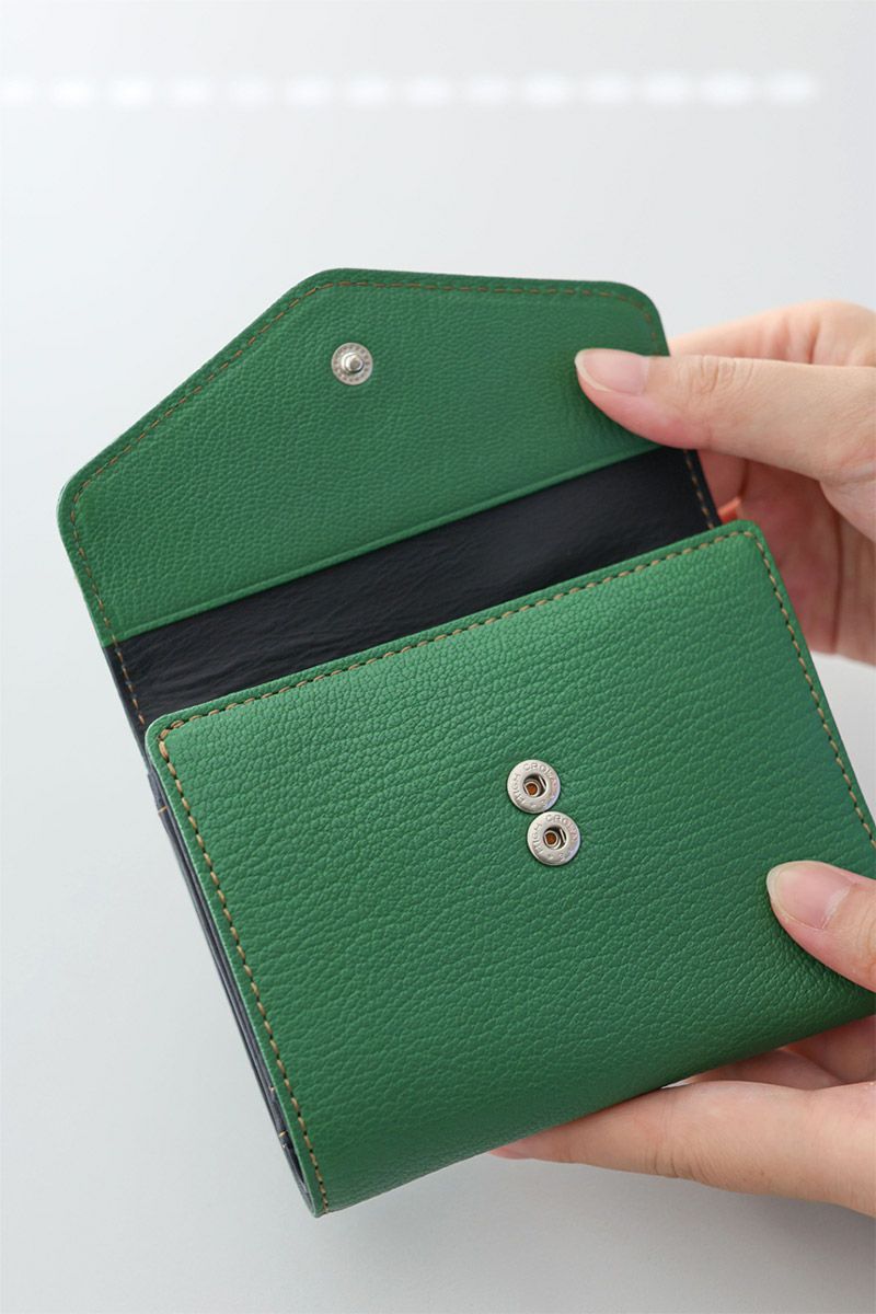 ALBERO アルベロ Capretta カプレッタ 小銭入れ付き二つ折り財布 8601