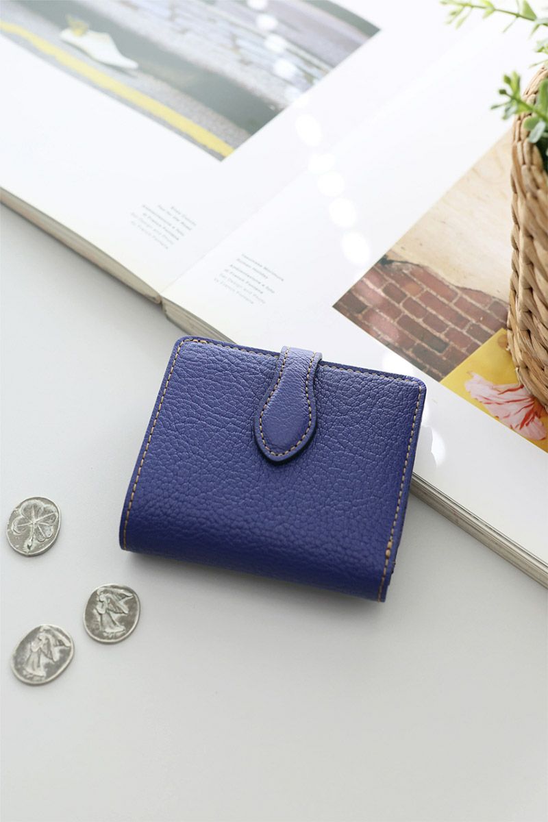 ALBERO アルベロ Capretta カプレッタ 小銭入れ付き二つ折り財布 8602