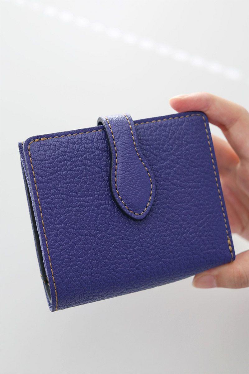 ALBERO アルベロ Capretta カプレッタ 小銭入れ付き二つ折り財布 8602