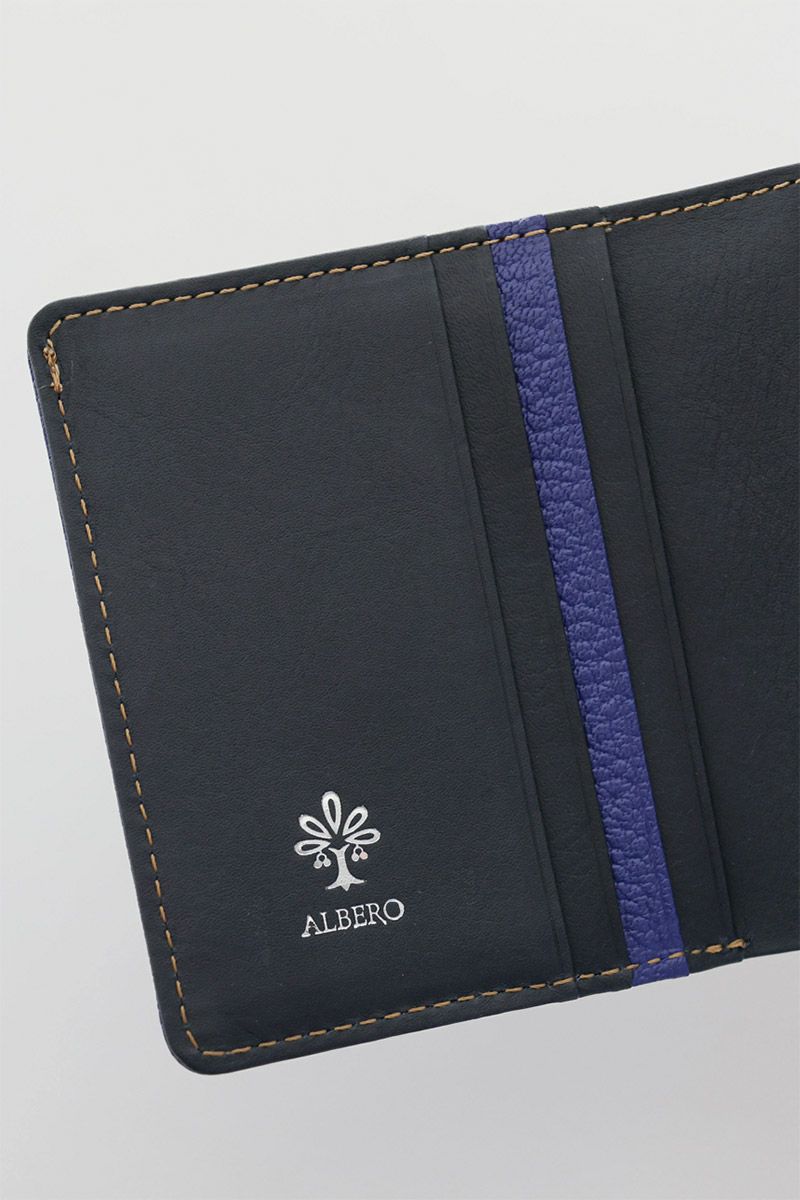 ALBERO アルベロ Capretta カプレッタ 小銭入れ付き二つ折り財布 8602