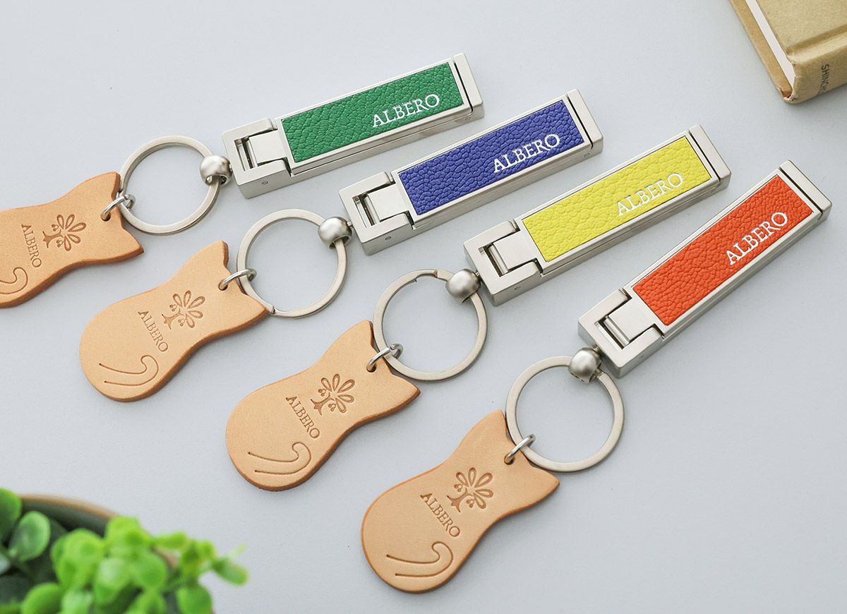 ALBERO アルベロ Capretta カプレッタ キーリング 8603