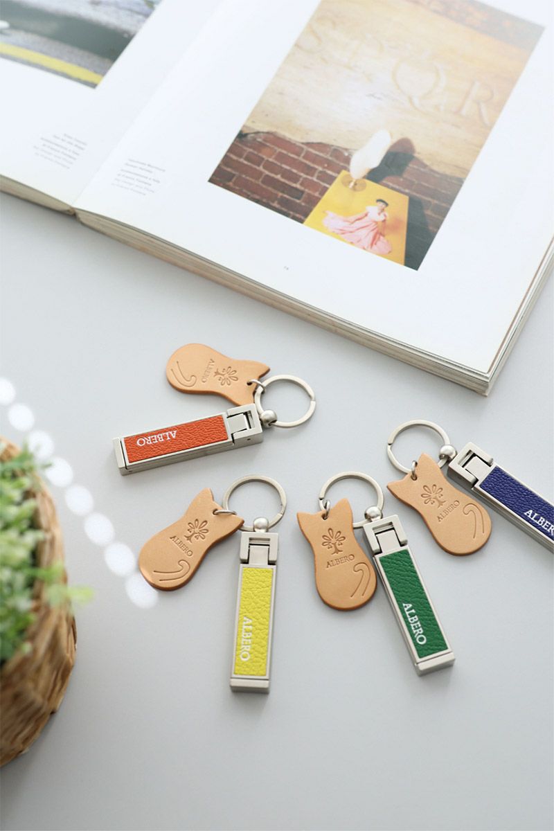 ALBERO アルベロ Capretta カプレッタ キーリング 8603