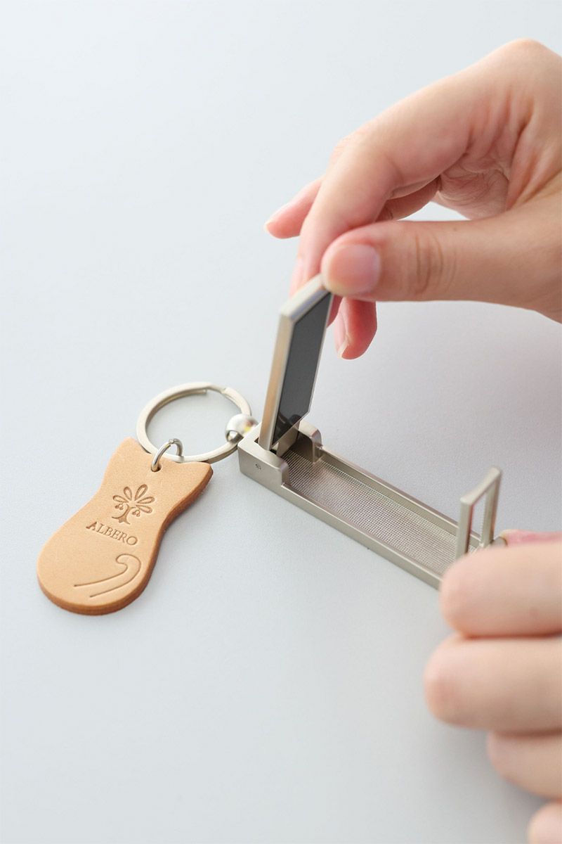 ALBERO アルベロ Capretta カプレッタ キーリング 8603