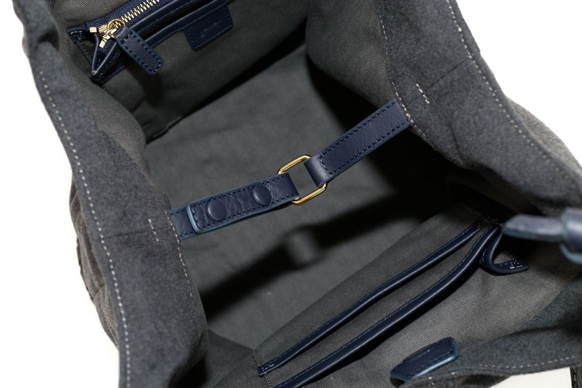 genten ゲンテン Plaid プラッド トートバッグ 44755