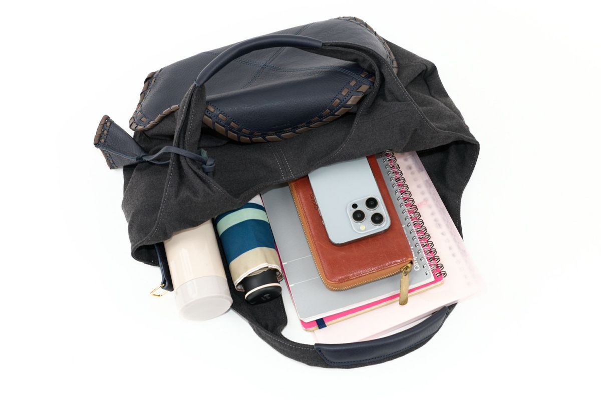 genten ゲンテン Plaid プラッド トートバッグ 44755