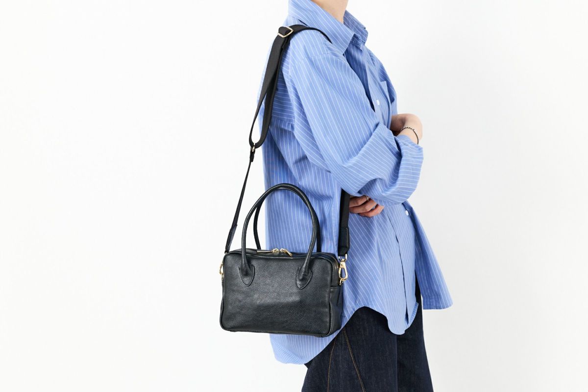 POMTATA ポンタタ RONE SQUARE MINI BOSTON P3191