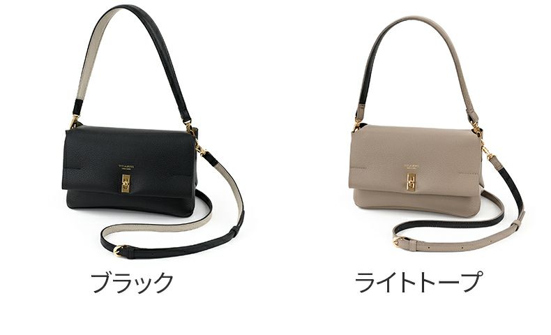 VIOLAd'ORO ヴィオラドーロ TRERO トレロ Wフェイス ワンショルダーバッグ V-1599