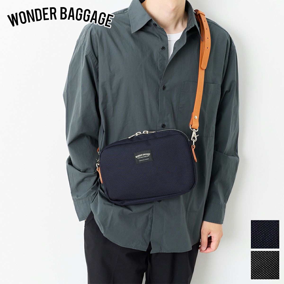 WONDER BAGGAGE ワンダーバケージ GOODMANS ショルダーシリーズ ショルダーS WB-G-006