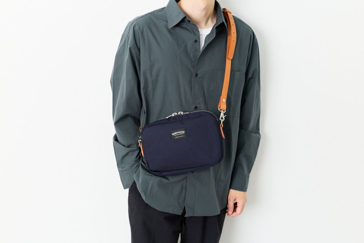 WONDER BAGGAGE ワンダーバケージ GOODMANS ショルダーシリーズ ショルダーS WB-G-006