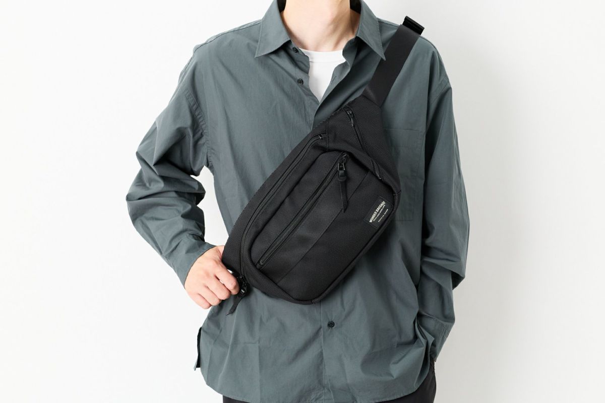 WONDER BAGGAGE ワンダーバケージ GOODMANS ショルダーシリーズ ウエストバッグ WB-G-024