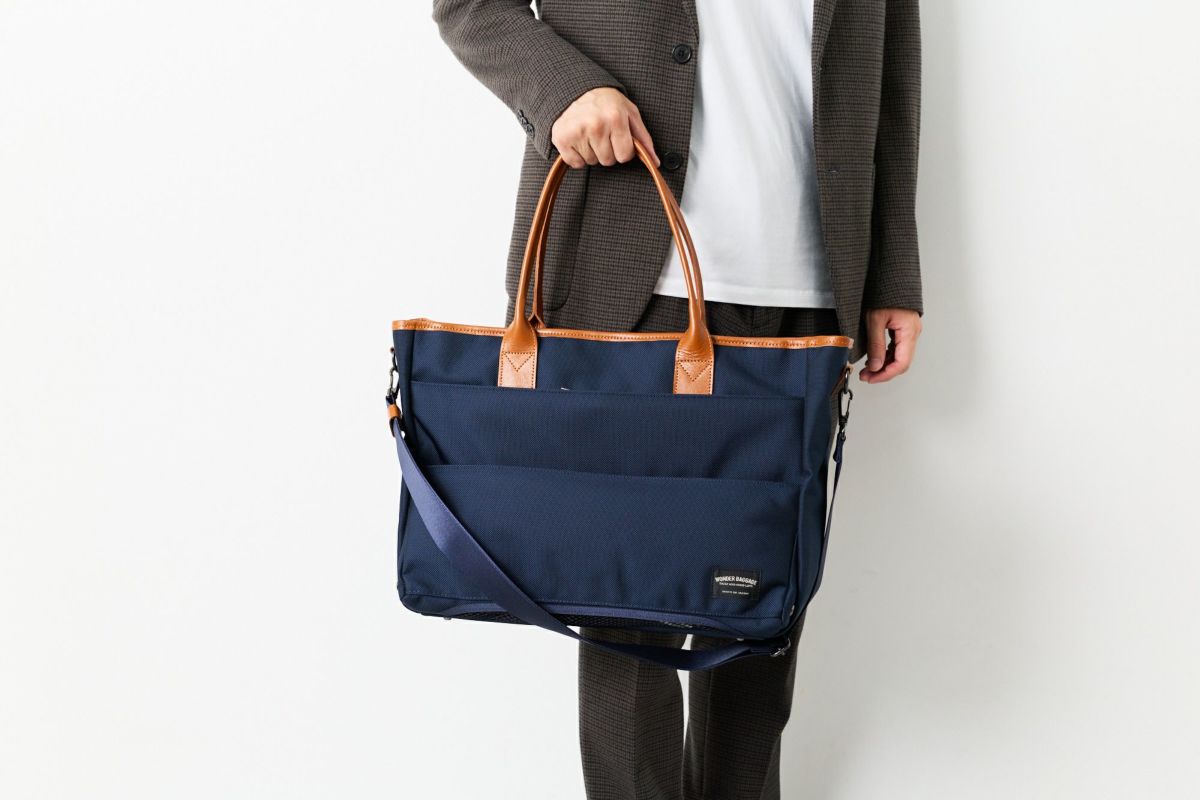 WONDER BAGGAGE ワンダーバケージ WRシリーズ コーデュラバリスティック トートバッグ ZWB-G-021