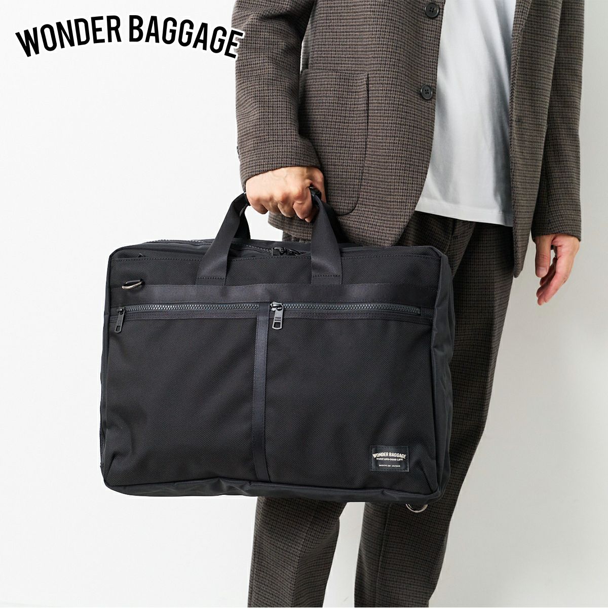 WONDER BAGGAGE ワンダーバケージ アクティベートシリーズ バリスティック 2WAYバッグ ZWB-G-033