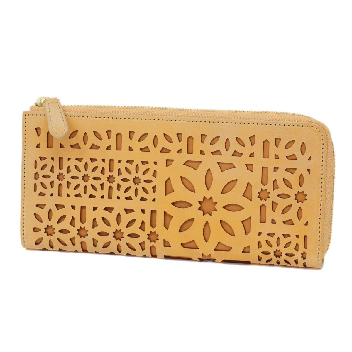 genten ゲンテン multicutwork mini マルチカットワーク ミニ小銭入れ付き長財布（L字ファスナー式） 44840