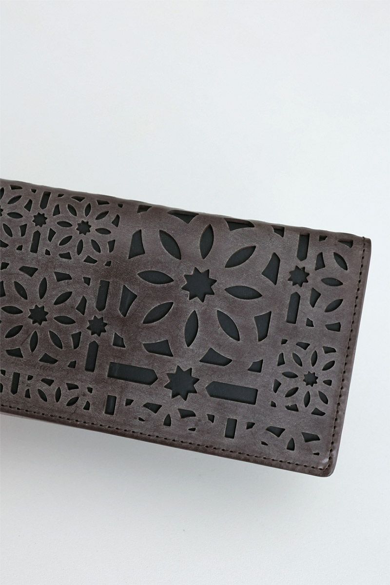 genten ゲンテン multicutwork mini マルチカットワーク ミニ小銭入れ付き長財布 44841