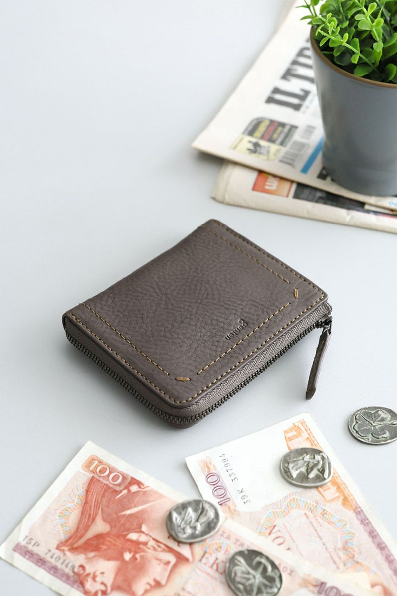 genten ゲンテン Rilassato リラサート 小銭入れ付き財布（L字ファスナー式） 44801