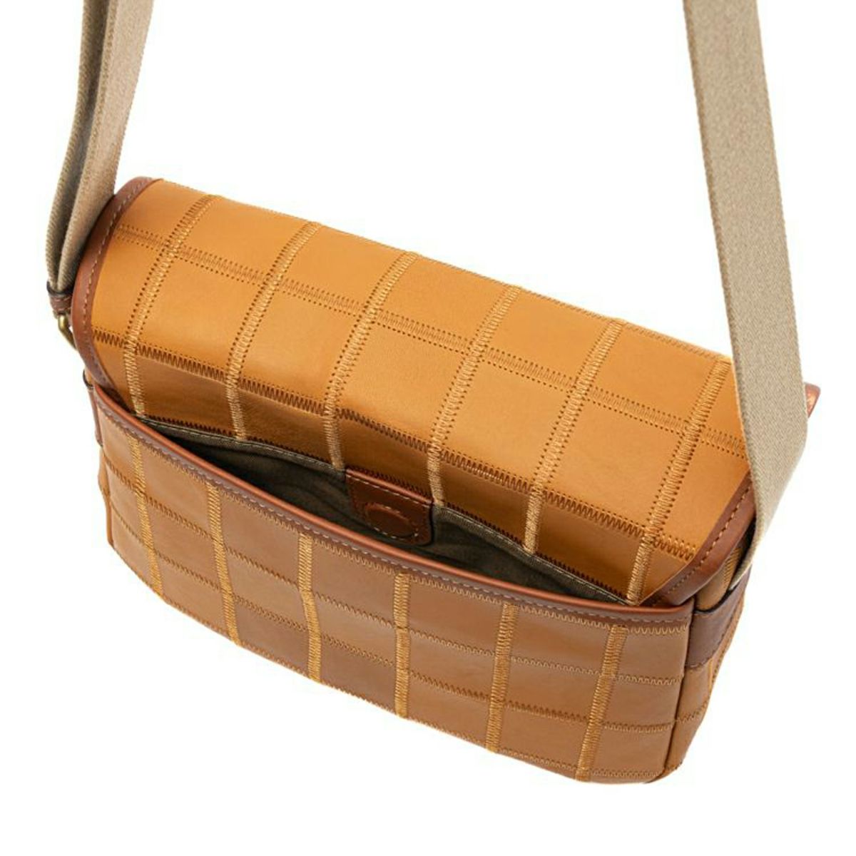 TRION トライオン PANEL フラップショルダーバッグ DPC282