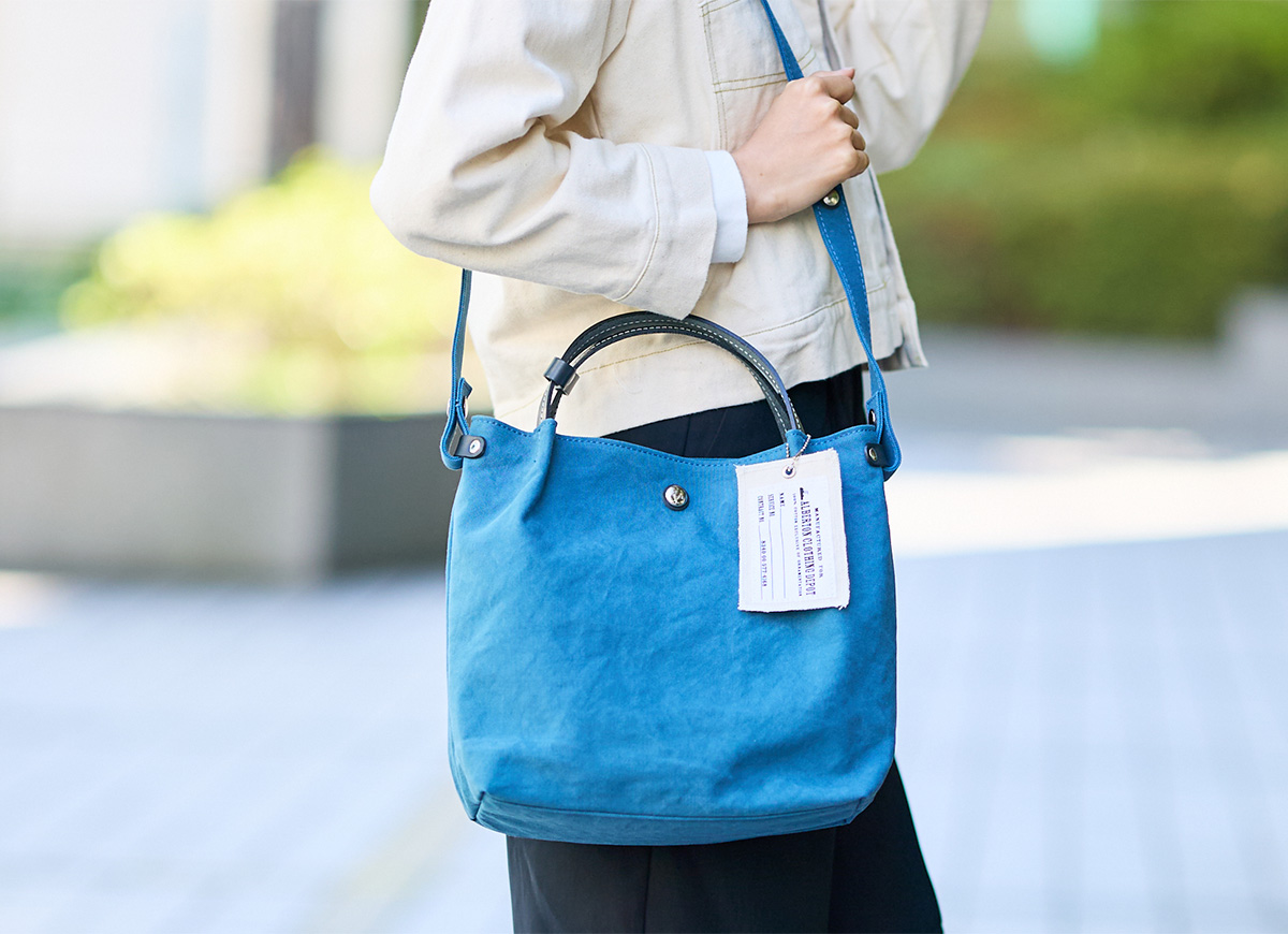 BAGGY'S ANNEX バギーズアネックス 18ozアーミーダックバイオ 2WAYトートバッグ LGRN-6000