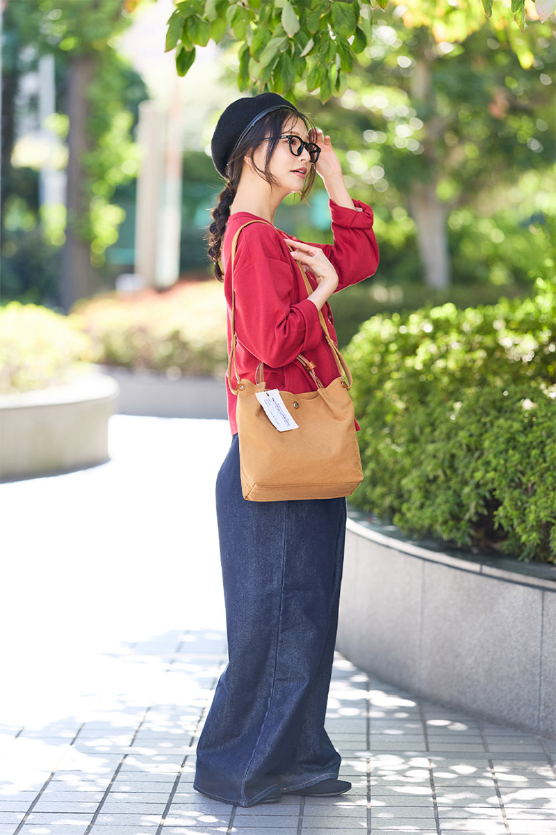 BAGGY'S ANNEX バギーズアネックス 18ozアーミーダックバイオ 2WAYトートバッグ LGRN-6000