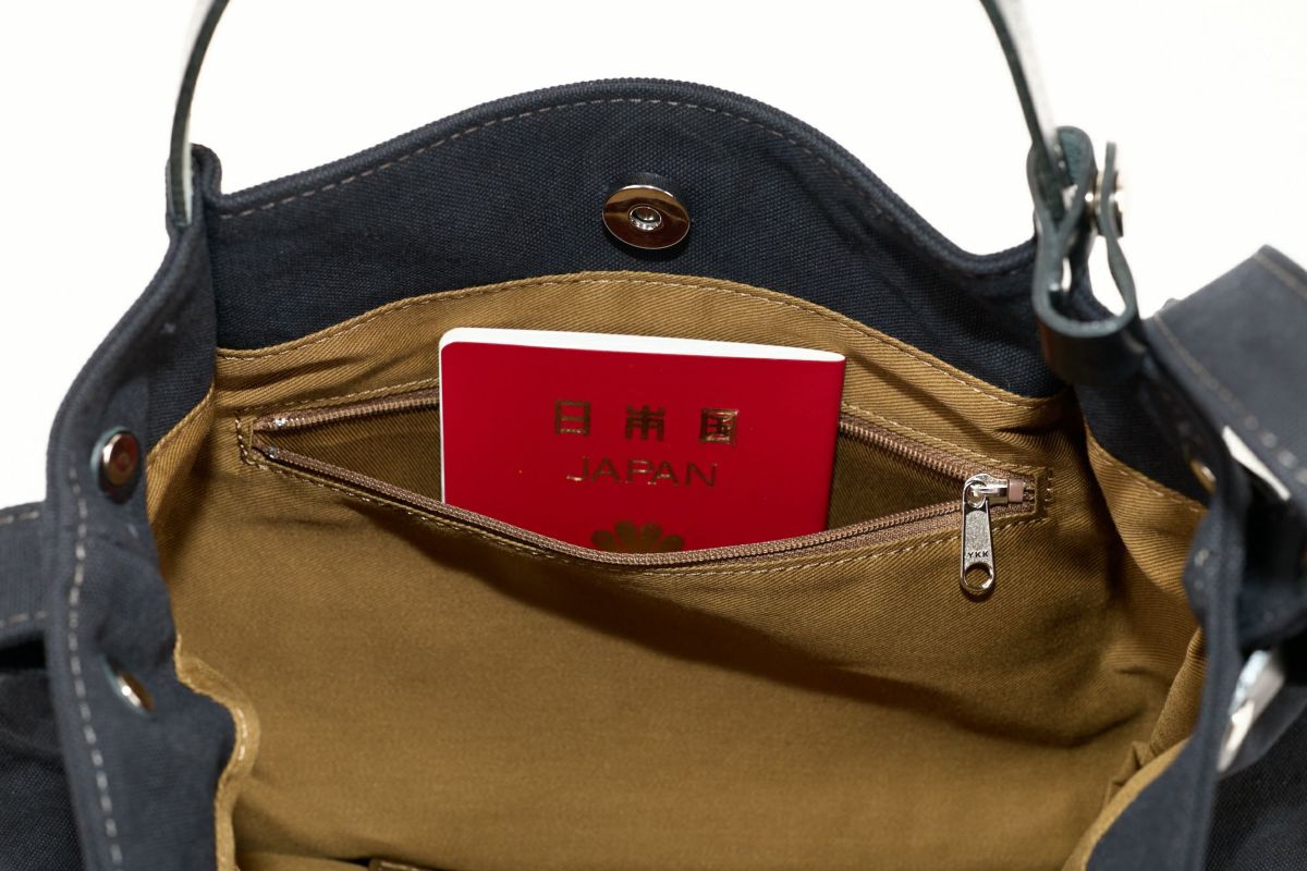 BAGGY'S ANNEX バギーズアネックス 18ozアーミーダックバイオ 2WAYトートバッグ LGRN-6000