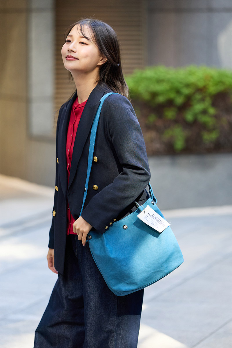 BAGGY'S ANNEX バギーズアネックス 18ozアーミーダックバイオ 2WAYトートバッグ LGRN-6000