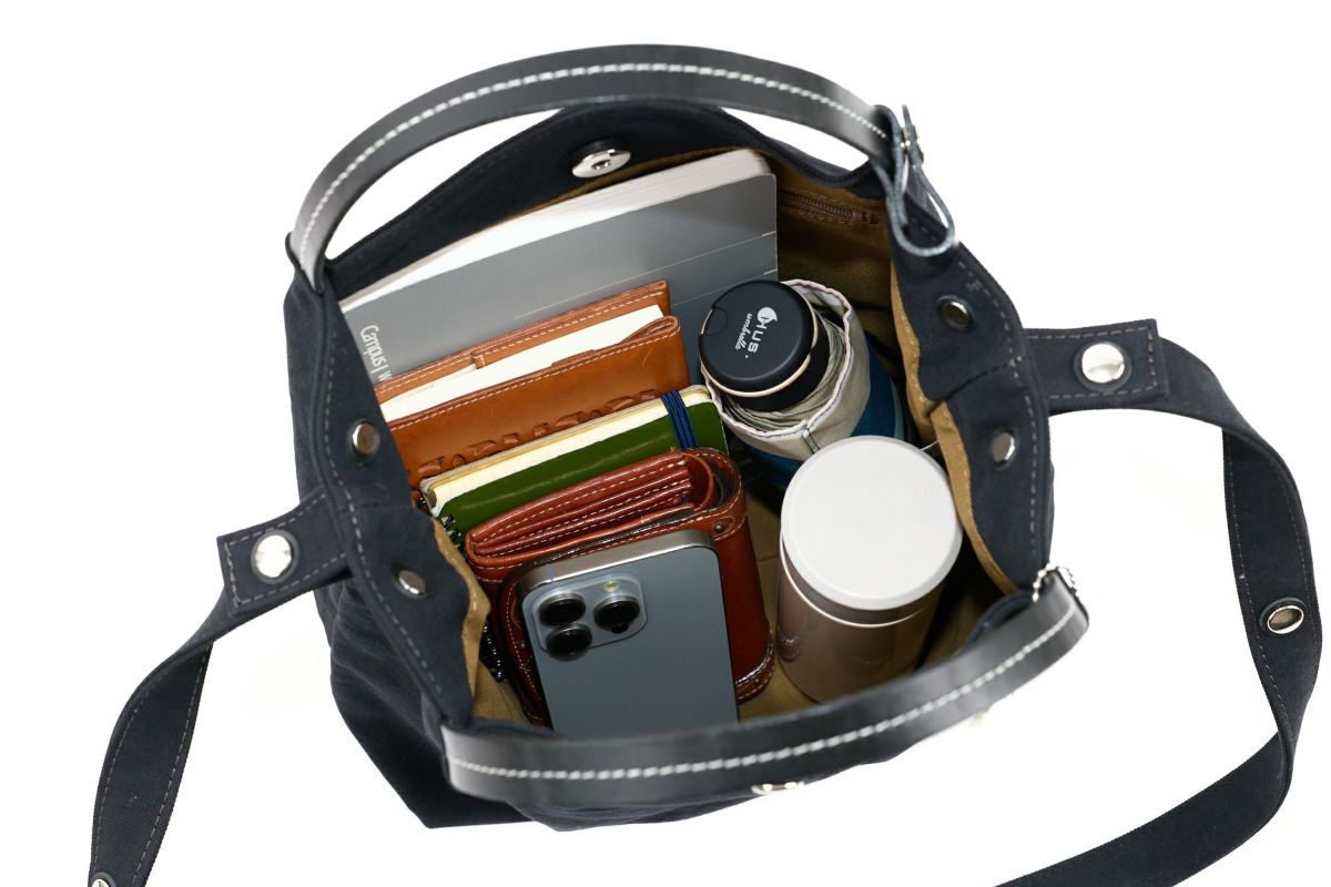 BAGGY'S ANNEX バギーズアネックス 18ozアーミーダックバイオ 2WAYトートバッグ LGRN-6000