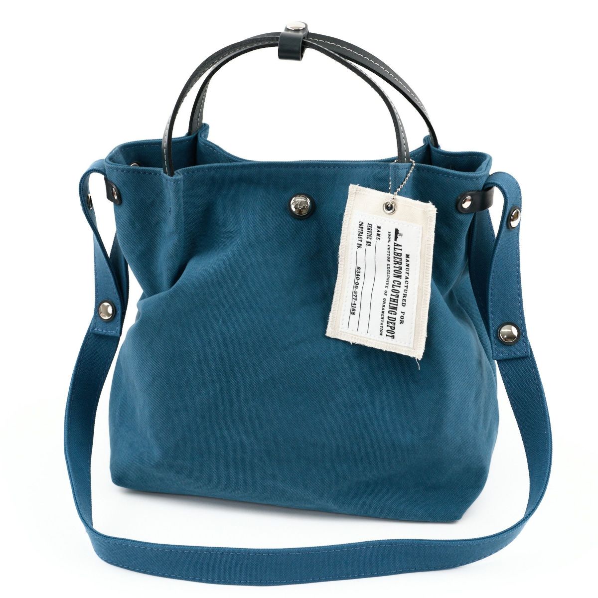 BAGGY'S ANNEX バギーズアネックス 18ozアーミーダックバイオ 2WAYトートバッグ LGRN-6000