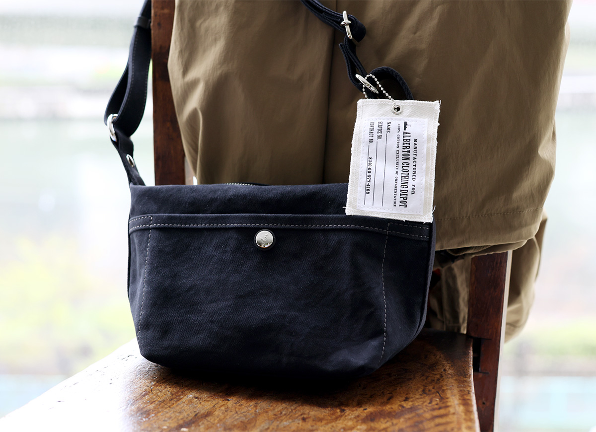 BAGGY'S ANNEX バギーズアネックス 18ozアーミーダックバイオ 2WAYショルダーバッグ LGRN-6001