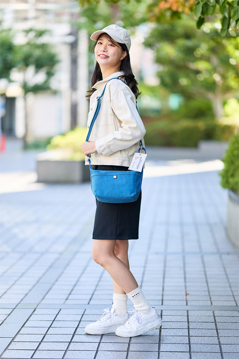 BAGGY'S ANNEX バギーズアネックス 18ozアーミーダックバイオ 2WAYショルダーバッグ LGRN-6001