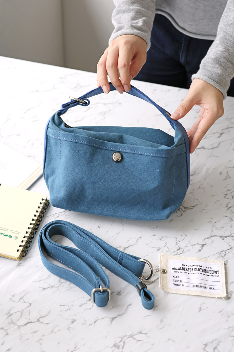 BAGGY'S ANNEX バギーズアネックス 18ozアーミーダックバイオ 2WAYショルダーバッグ LGRN-6001