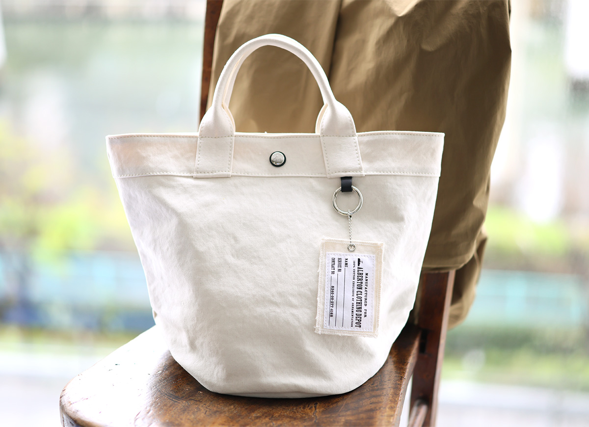 BAGGY'S ANNEX バギーズアネックス 18ozアーミーダックバイオ トートバッグ LGRN-6002