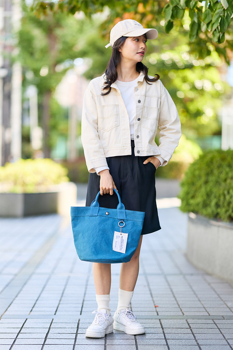 BAGGY'S ANNEX バギーズアネックス 18ozアーミーダックバイオ トートバッグ LGRN-6002