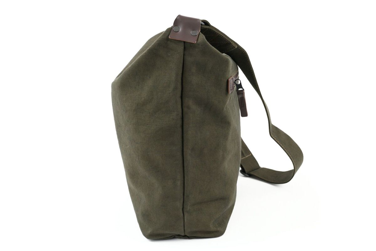 BAGGY PORT バギーポート 黒さび染め帆布 ショルダーバッグ GRN-9605