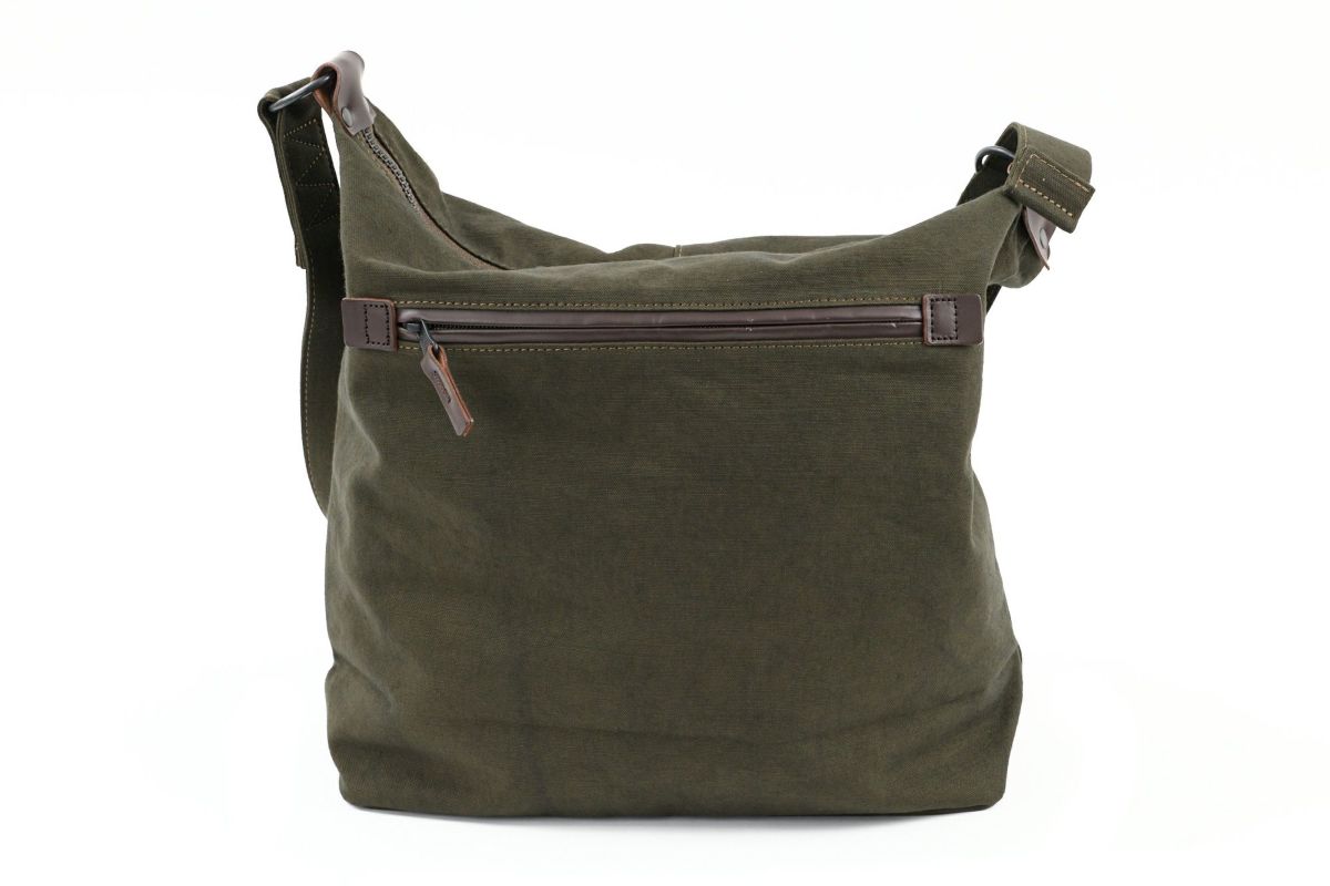 BAGGY PORT バギーポート 黒さび染め帆布 ショルダーバッグ GRN-9605