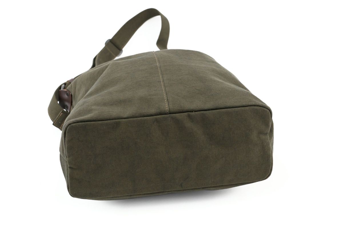 BAGGY PORT バギーポート 黒さび染め帆布 ショルダーバッグ GRN-9605