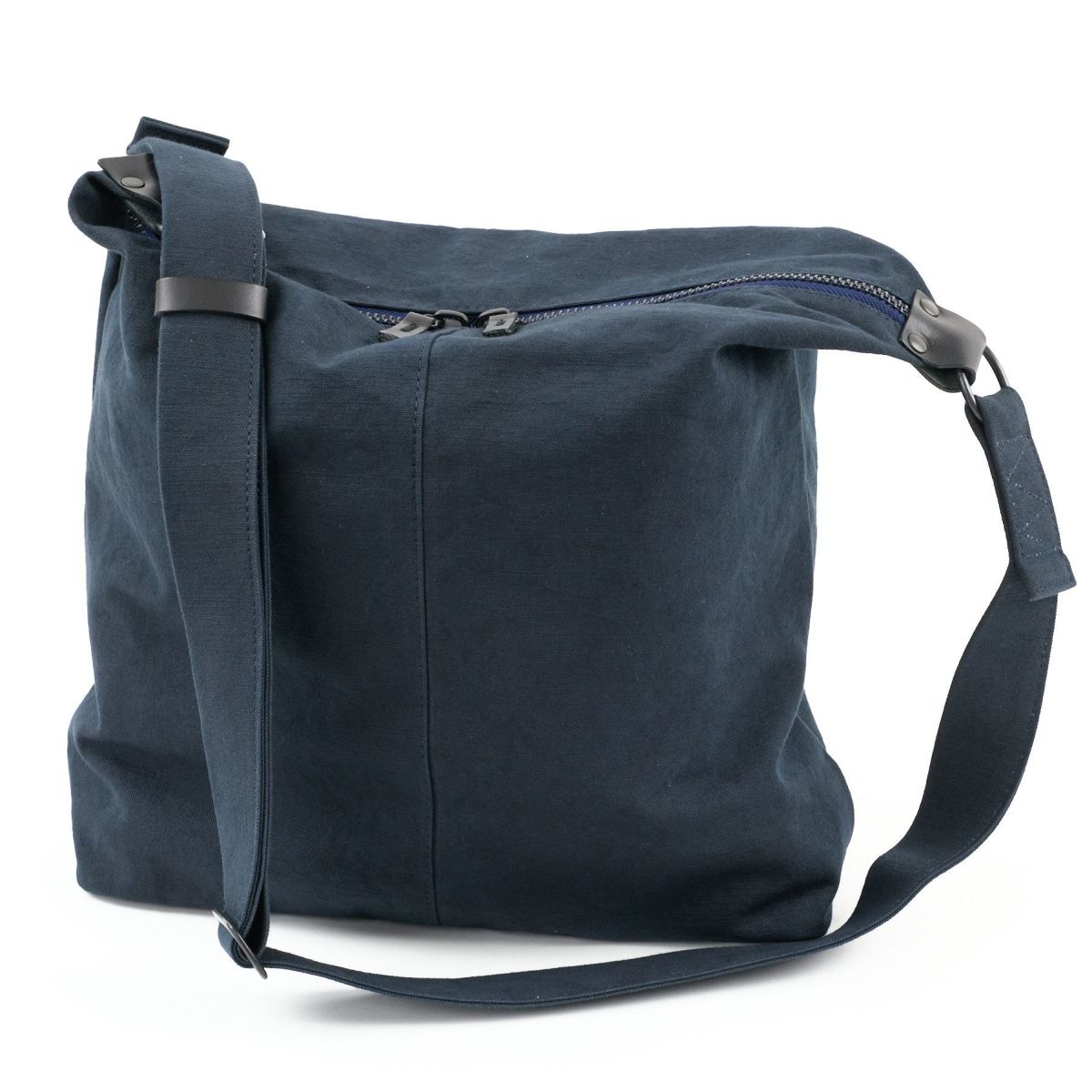 BAGGY PORT バギーポート 黒さび染め帆布 ショルダーバッグ GRN-9605