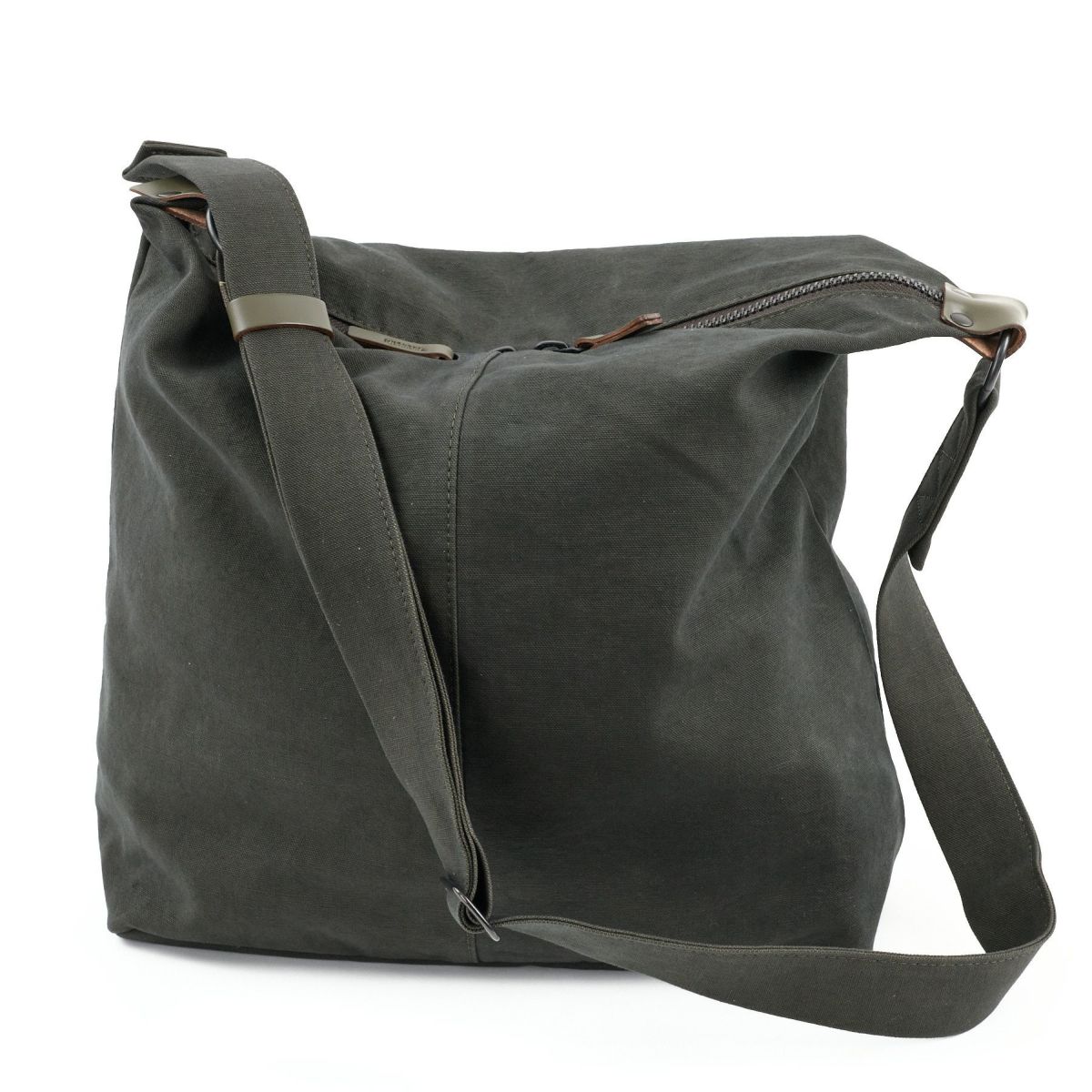 BAGGY PORT バギーポート 黒さび染め帆布 ショルダーバッグ GRN-9605
