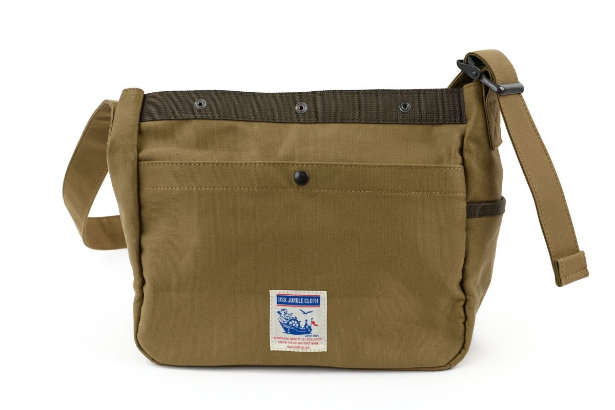 BAGGY PORT バギーポート USN JUNGLE CLOTH ジャングルクロス ショルダーバッグ GRN-7700