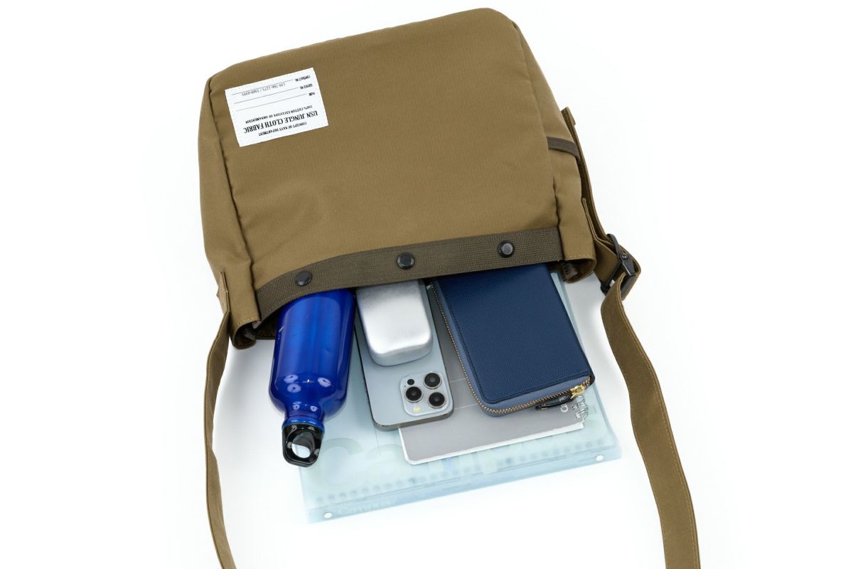 BAGGY PORT バギーポート USN JUNGLE CLOTH ジャングルクロス ショルダーバッグ GRN-7700