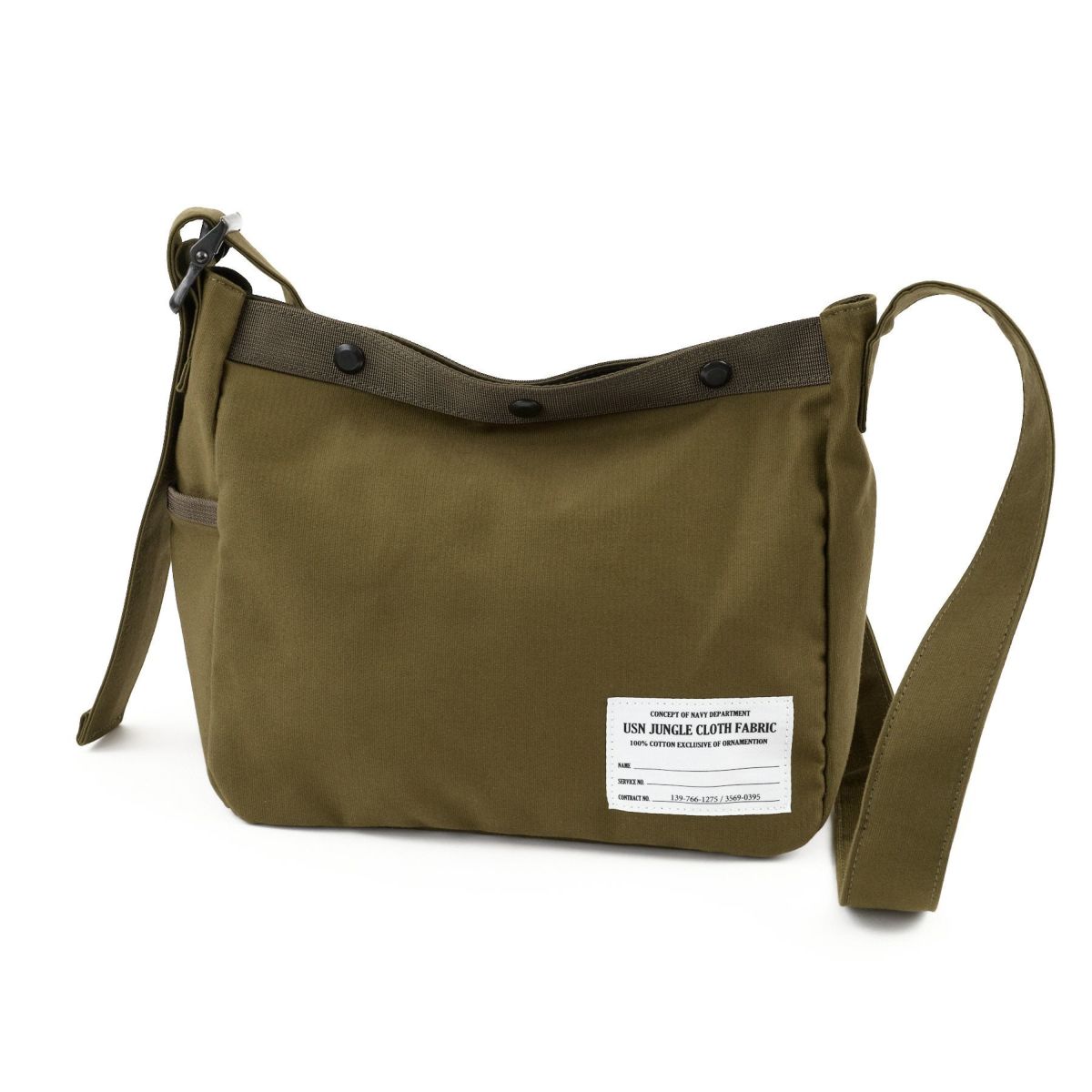 BAGGY PORT バギーポート USN JUNGLE CLOTH ジャングルクロス ショルダーバッグ GRN-7700