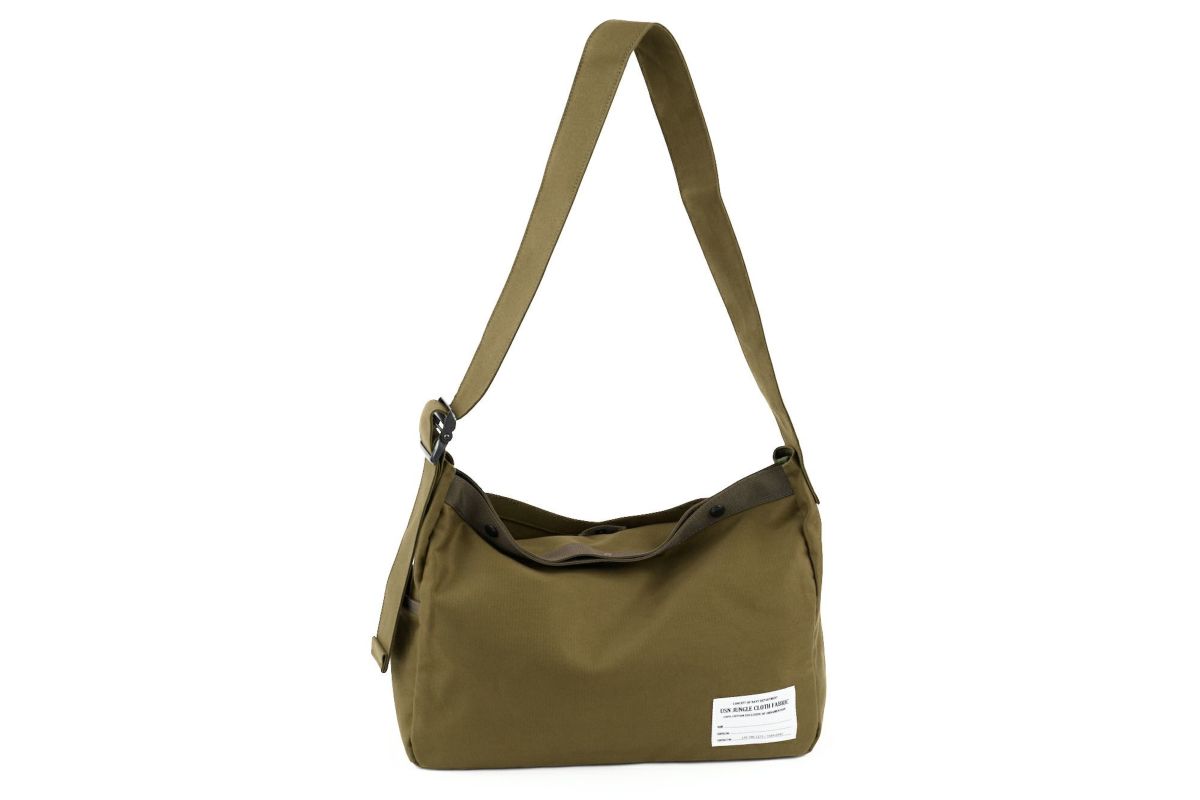 BAGGY PORT バギーポート USN JUNGLE CLOTH ジャングルクロス ショルダーバッグ GRN-7701