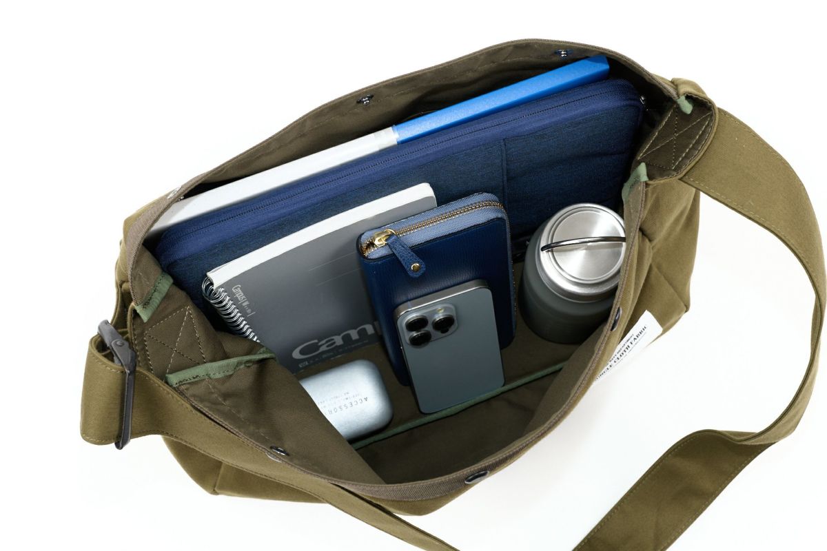 BAGGY PORT バギーポート USN JUNGLE CLOTH ジャングルクロス ショルダーバッグ GRN-7701