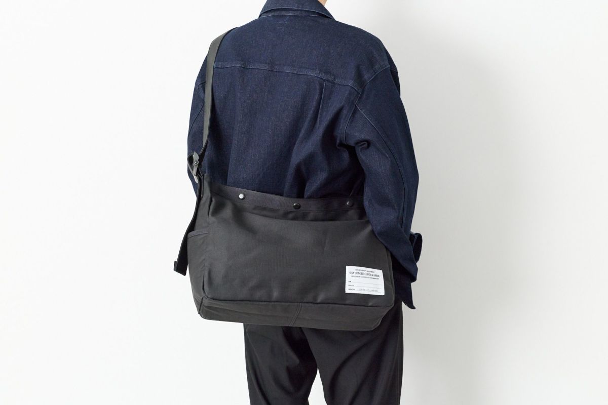 BAGGY PORT バギーポート USN JUNGLE CLOTH ジャングルクロス ショルダーバッグ GRN-7701