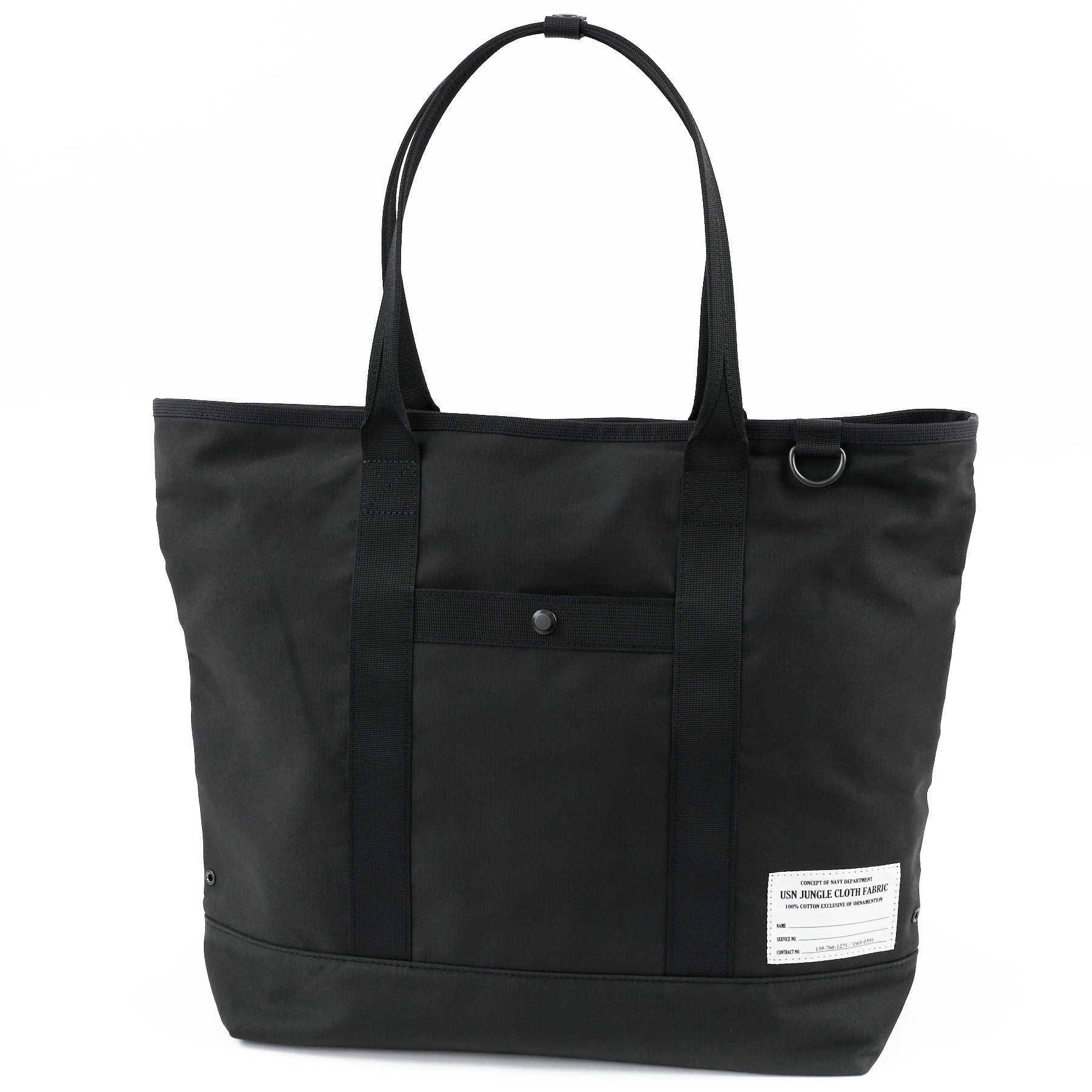 BAGGY PORT バギーポート USN JUNGLE CLOTH ジャングルクロス トートバッグ GRN-7702