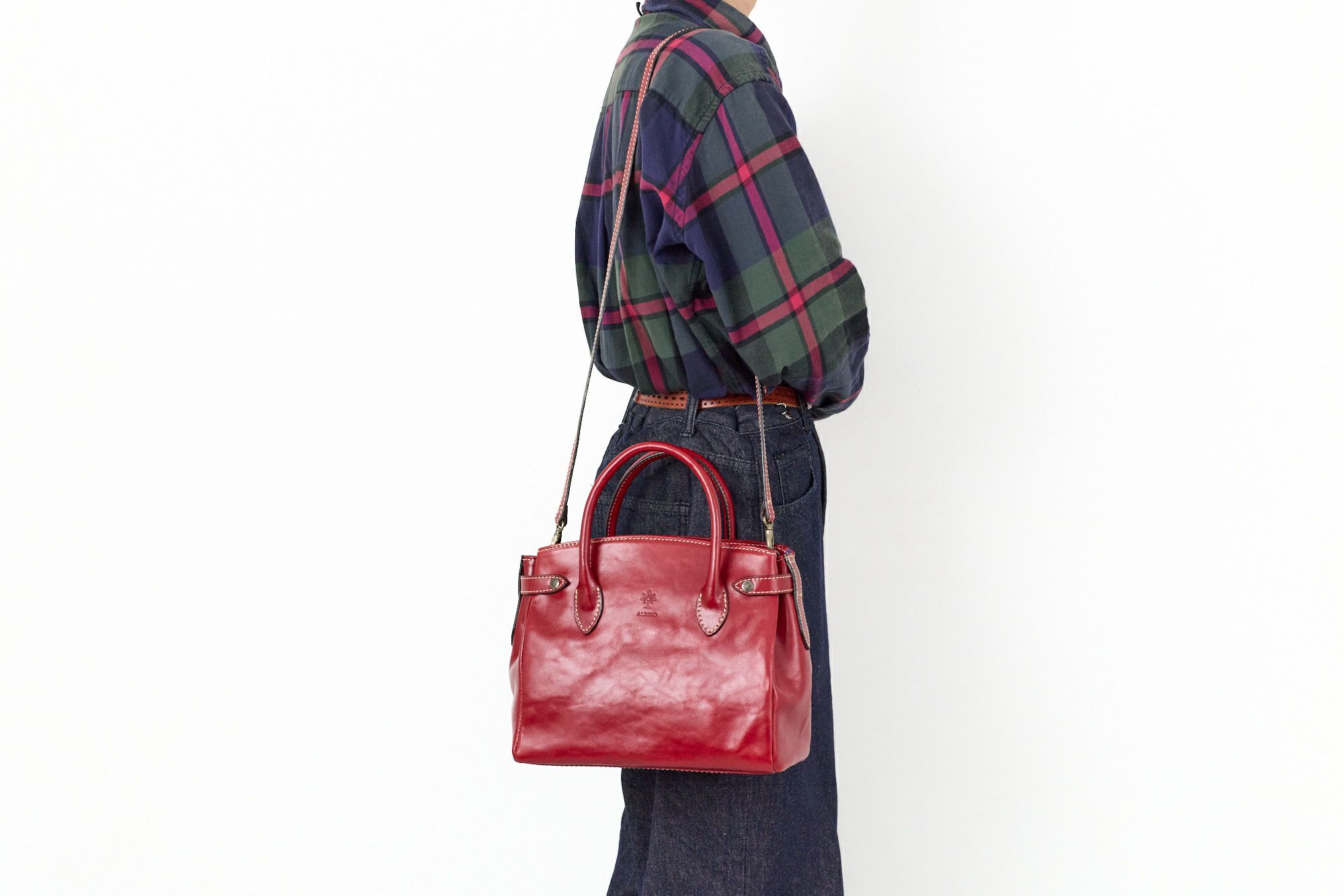 ALBERO アルベロ OLD MADRAS オールドマドラス 2WAYショルダーバッグ 760