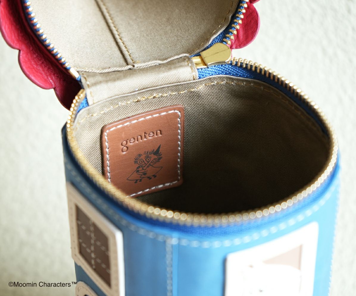 genten ゲンテン MOOMIN ムーミン ペンケース「ムーミンやしき」 46156